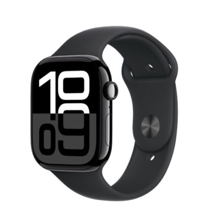 Apple Watch S10 GPS 42mm Jet Black Alu Case/Black Sport Band - M/L