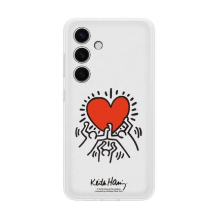SAMSUNG FlipSuit leđa S24 BELA