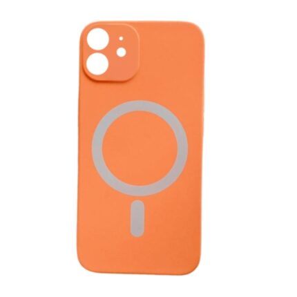 Silikonska futrola Magsafe COLOR Iphone 12 NARANDŽASTA