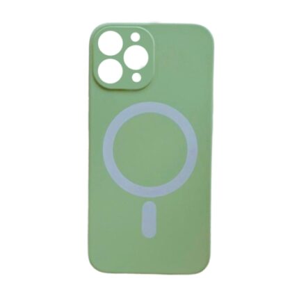 Silikonska futrola Magsafe COLOR Iphone 12 PRO MASLINASTA