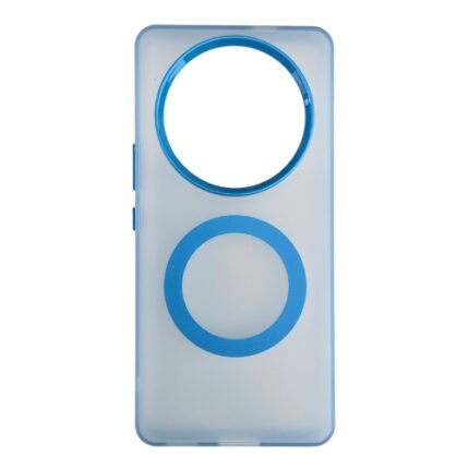 Silikonska futrola Magsafe FLURO COLOR Honor Magic 7 Lite PLAVA