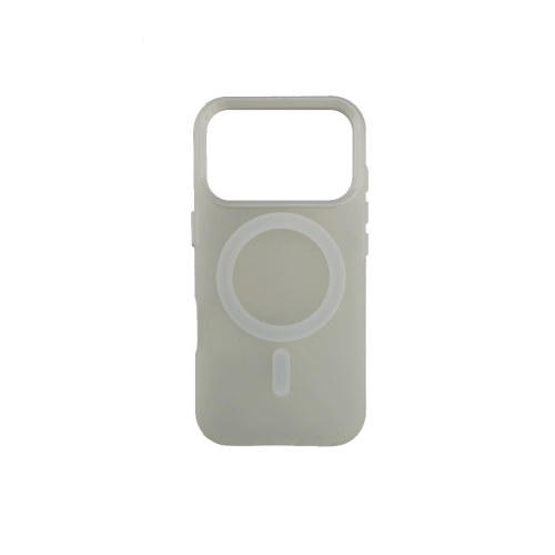 Silikonska futrola Magsafe FLURO COLOR Iphone 17 Pro Max BELA