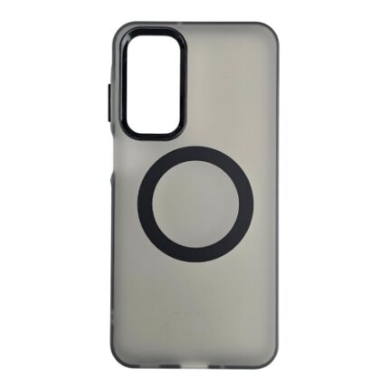 Silikonska futrola Magsafe FLURO COLOR Samsung A16 CRNA