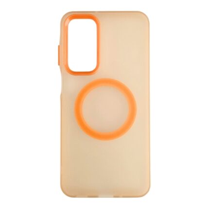 Silikonska futrola Magsafe FLURO COLOR Samsung A16 NARANDŽASTA