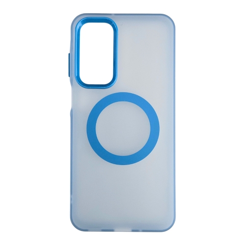 Silikonska futrola Magsafe FLURO COLOR Samsung A16 PLAVA