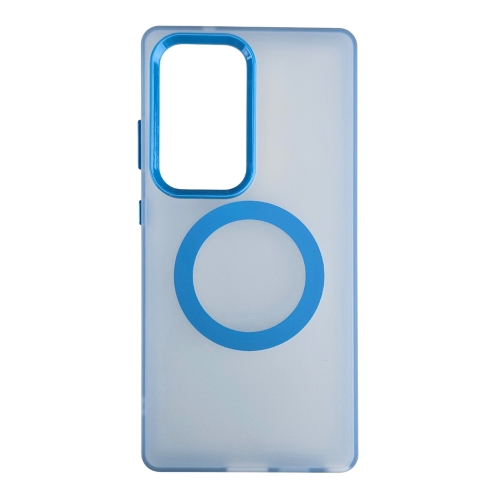 Silikonska futrola Magsafe FLURO COLOR Samsung S25 ULTRA PLAVA