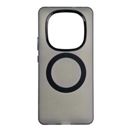 Silikonska futrola Magsafe FLURO COLOR XIAOMI Redmi Note 14 PRO+ 5G/14PRO 5G CRNI