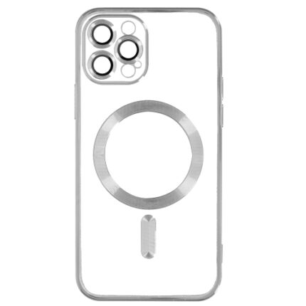 Silikonska futrola Magsafe Iphone 12 PRO SILVER