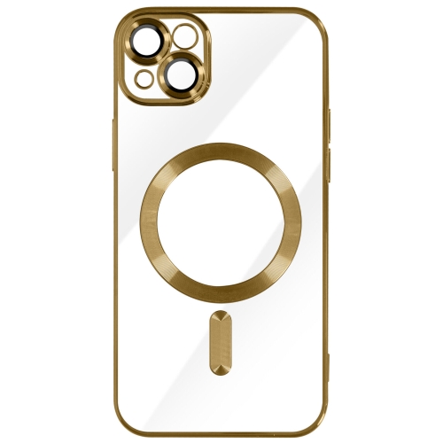 Silikonska futrola MagSafe iPhone 15+ ZLATNA Silikonska futrola MagSafe iPhone 15+ ZLATNA