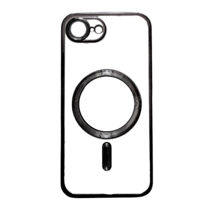 Silikonska futrola Magsafe Iphone 16e CRNA