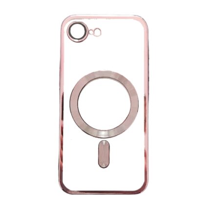 Silikonska futrola Magsafe Iphone 16e ROZE