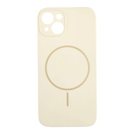 Silikonska futrola Magsafe LUX Iphone 13 BEŽ