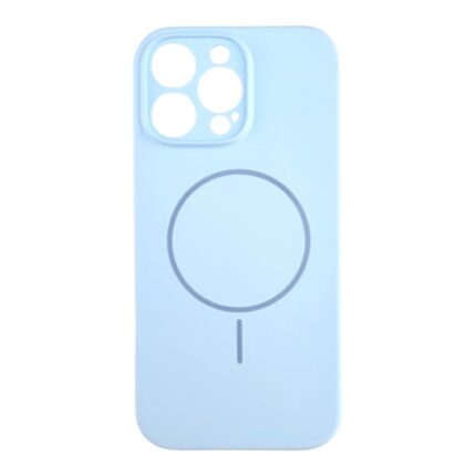 Silikonska futrola Magsafe LUX Iphone 16 PRO BEBI PLAVA