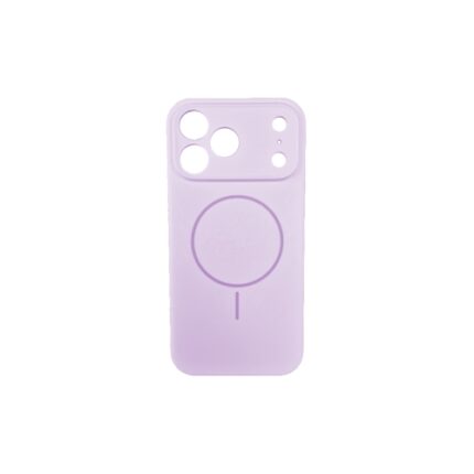 Silikonska futrola Magsafe LUX Iphone 17 PRO MAX LILA