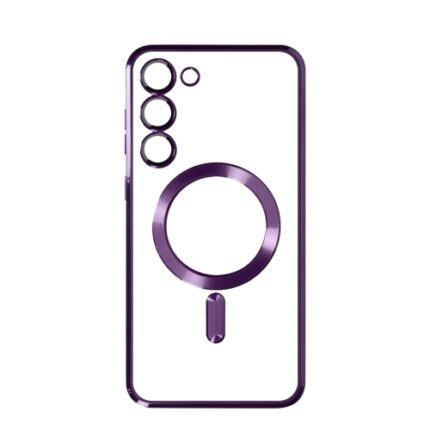Silikonska futrola Magsafe  Samsung A56 LILA