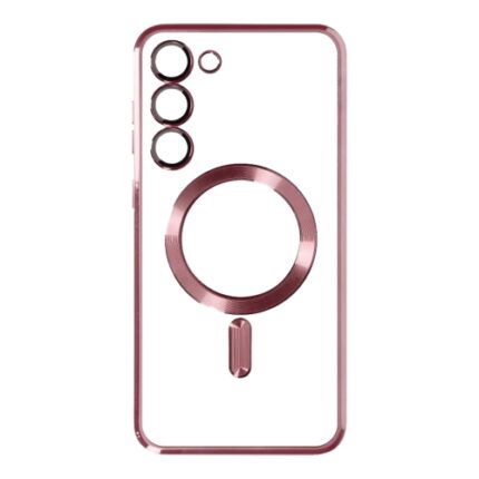 Silikonska futrola Magsafe SAMSUNG S25+ ROZE