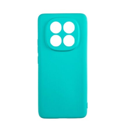 Silikonska GENTLE Color futrola Redmi Note 14 PRO+ MINT