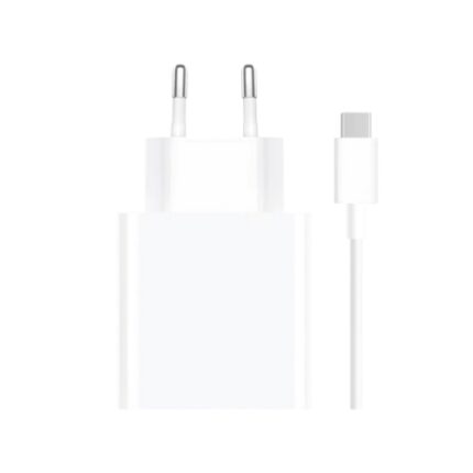 XIAOMI kućni punjač 67W HyperCharge Combo sa kablom BELI