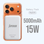 Power bank MagSafe Superior 15W 5000 mAh plavi - Slika 2