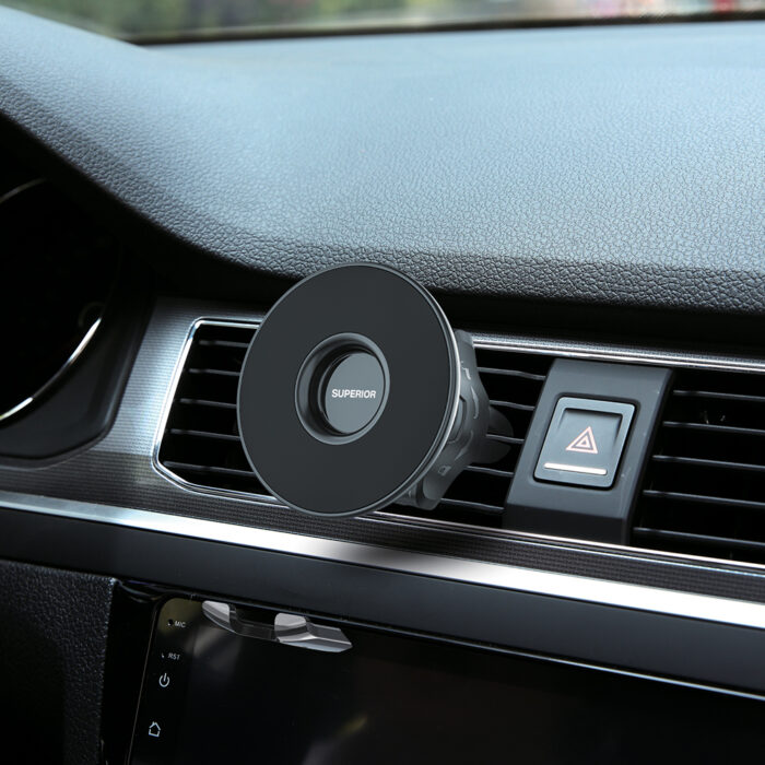 Drzac za mobilni telefon Superior C8-F1 (magnet i ventilacija) crni - Slika 2
