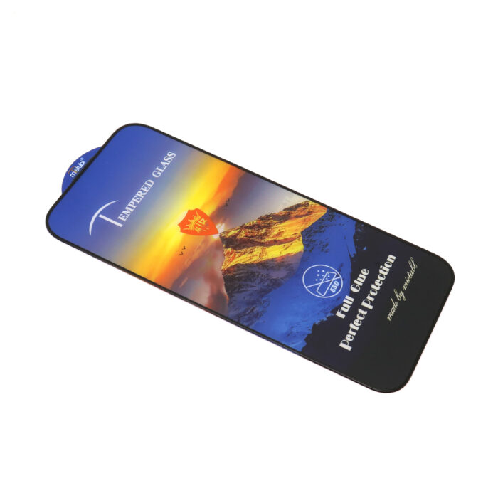 Folija za zastitu ekrana GLASS 2.5D za iPhone AIR (6.6) crna - Slika 2