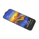 Folija za zastitu ekrana GLASS 2.5D za iPhone 17 (6.3) crna - Slika 2