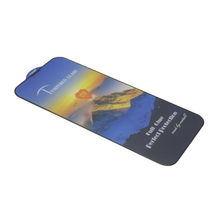 Folija za zastitu ekrana GLASS 2.5D za Iphone 13/13 Pro/14/16E (6.1) crna - Slika 2