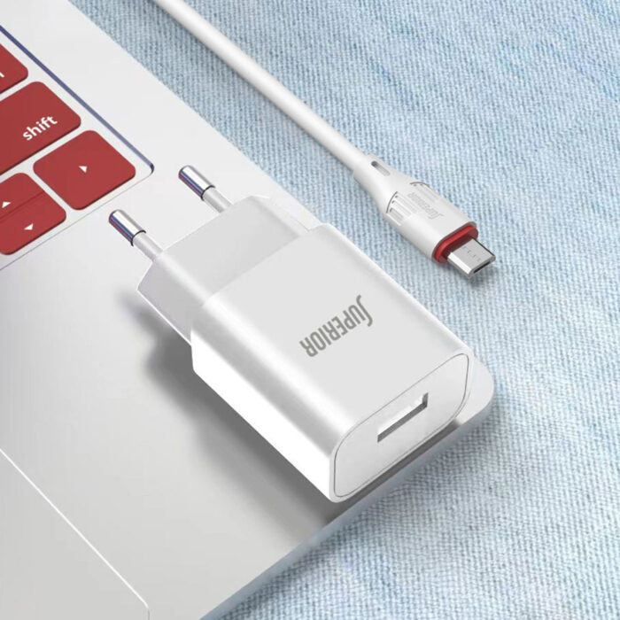 Kucni punjac Superior CO-DC21 2.1A Micro USB beli - Slika 3
