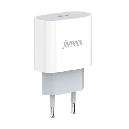 Kuciste punjaca Superior CO-DC55 Fast PD Type C 20W 3A belo
