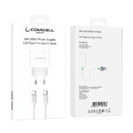 Kucni punjac Comicell Superior CO-DC56 Fast PD 20W 3A Type-C na Type-C beli (CERT) - Slika 4