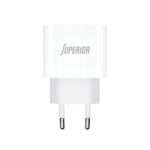 Kuciste punjaca Superior CO-DC56 Fast PD Type C 20W 3A belo (CERT)
