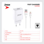 Kucni punjac Superior SU-P101 Fast QC3.0 18W 3A Lightning beli - Slika 4