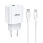 Kucni punjac Superior SU-P102 20W Super Fast USB A QC3.0+Type C sa Type C na Lightning kablom beli (CERT)
