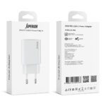 Kuciste punjaca Superior SU-P103 Super Fast PD 25W 3A Type C belo (CERT) - Slika 4