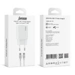 Kucni punjac Superior SU-P103 Super Fast PD 25W 3A Type C na Type C beli (CERT) - Slika 3