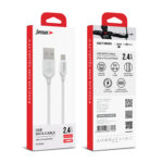 USB data kabal Superior CO-BX14 2.4A Lightning 1m beli - Slika 4