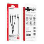 USB data kabal Superior SU-K106 3in1 Lightning/Micro/Type C 1m crni - Slika 3