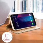 Maska na preklop Hanman Minor za Huawei P40 zlatna. - Slika 3