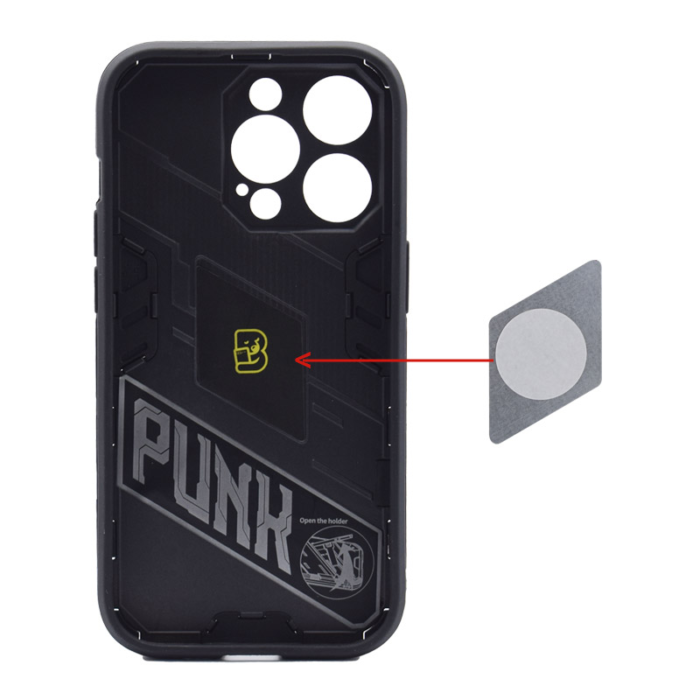 Maska Bibercas za iPhone 15 Pro crna - Slika 7