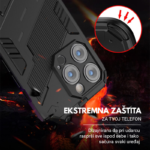 Maska Bibercas za iPhone 16 Pro crna - Slika 6