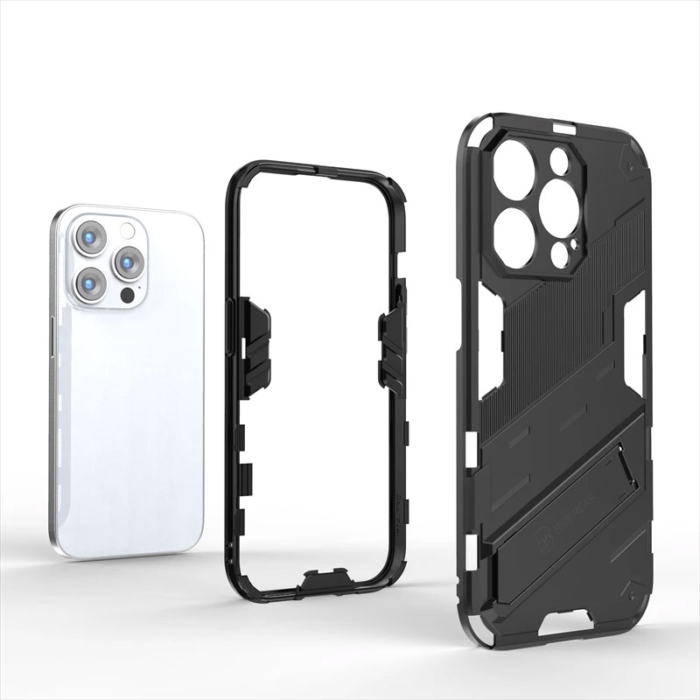 Maska Bibercas za iPhone 16 Pro Max crna - Slika 2