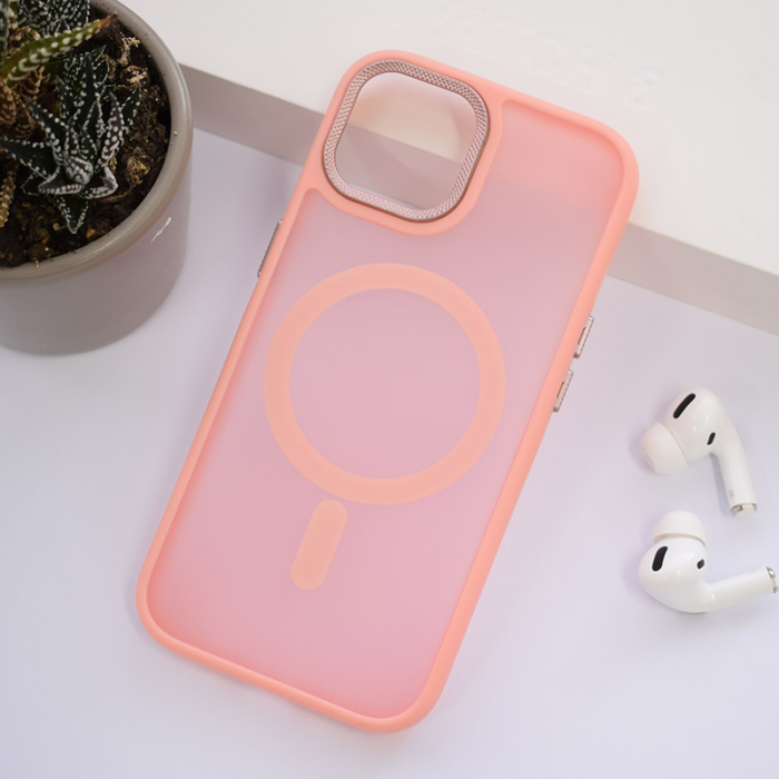 Maska Candy Shield Mag Case za iPhone 15 pink - Slika 5