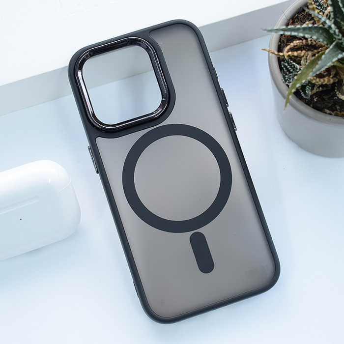 Maska Candy Shield Mag Case za iPhone 15 Pro crna - Slika 3