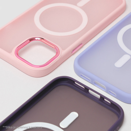 Maska Candy Shield Mag Case za iPhone 15 svetlo zelena