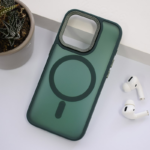 Maska Candy Shield Mag Case za iPhone 16 Pro Max tamno zelena - Slika 5