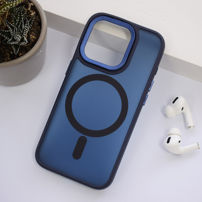 Maska Candy Shield Mag Case za iPhone 16 Pro tamno plava - Slika 5