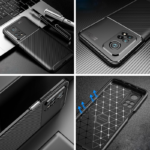 Maska Carbon Defender za Samsung A52 4G/ A525F/ A52 5G/ A526B/ A52S/ A528B crna - Slika 2