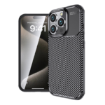Maska Carbon Defender za iPhone 16 Pro Max crna - Slika 6