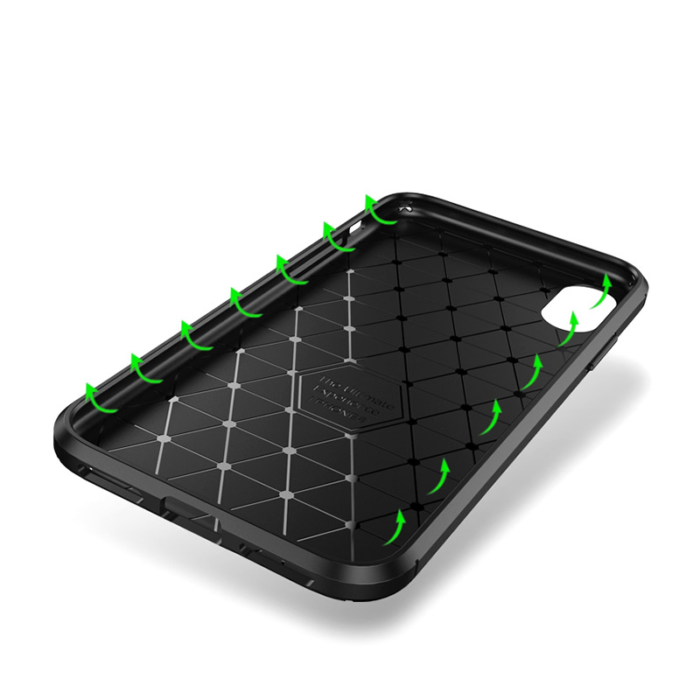 Maska Carbon Defender za Samsung S21 FE/ G990 crna - Slika 2