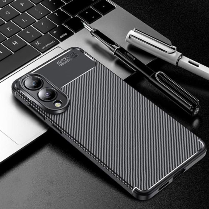 Maska Carbon Defender za Samsung S25 Edge crna - Slika 5